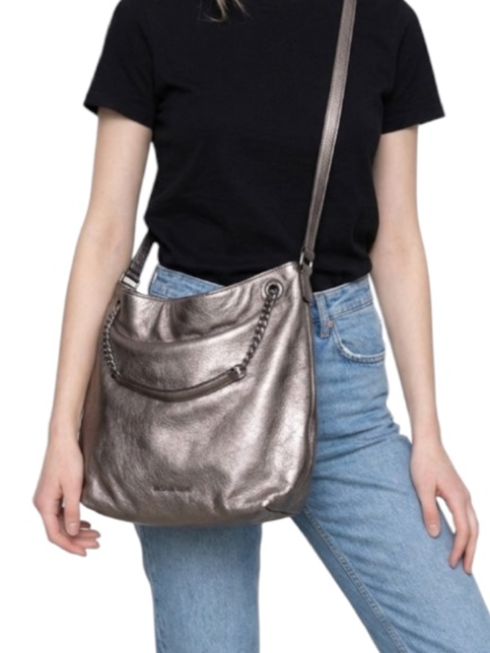 Michael Kors leather bag crossbody jet set chain bag- dust bag